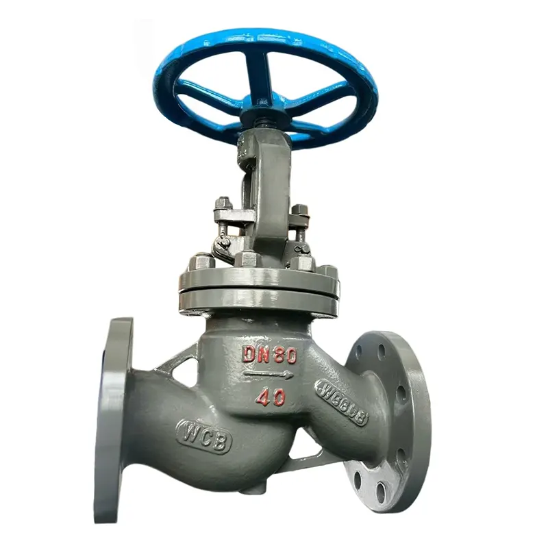 Supapă cu glob standard național din oțel carbon